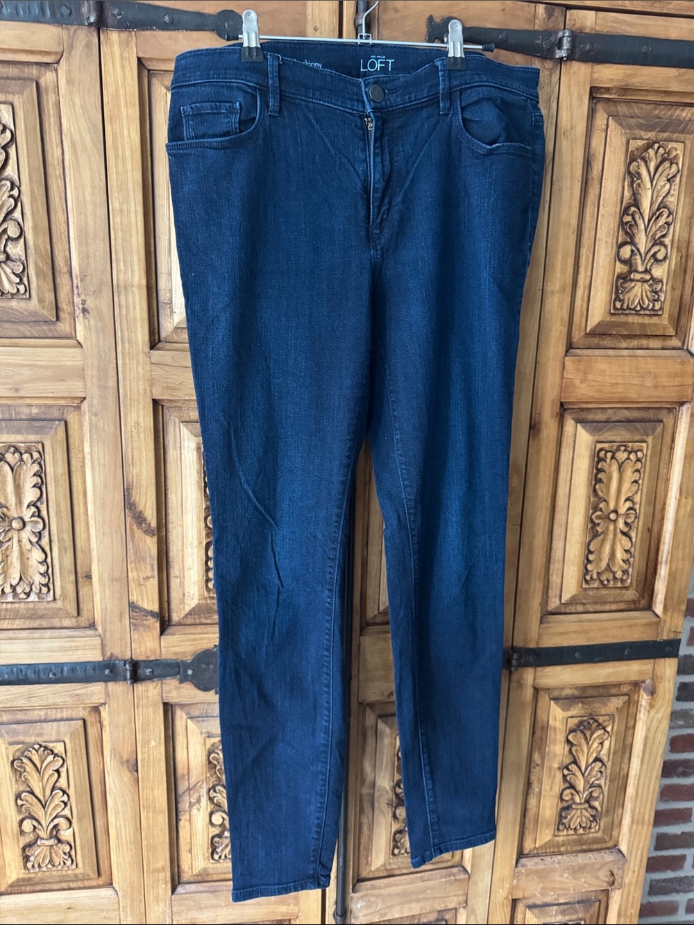 LOFT Indigo Skinny Jeans - Dark Blue